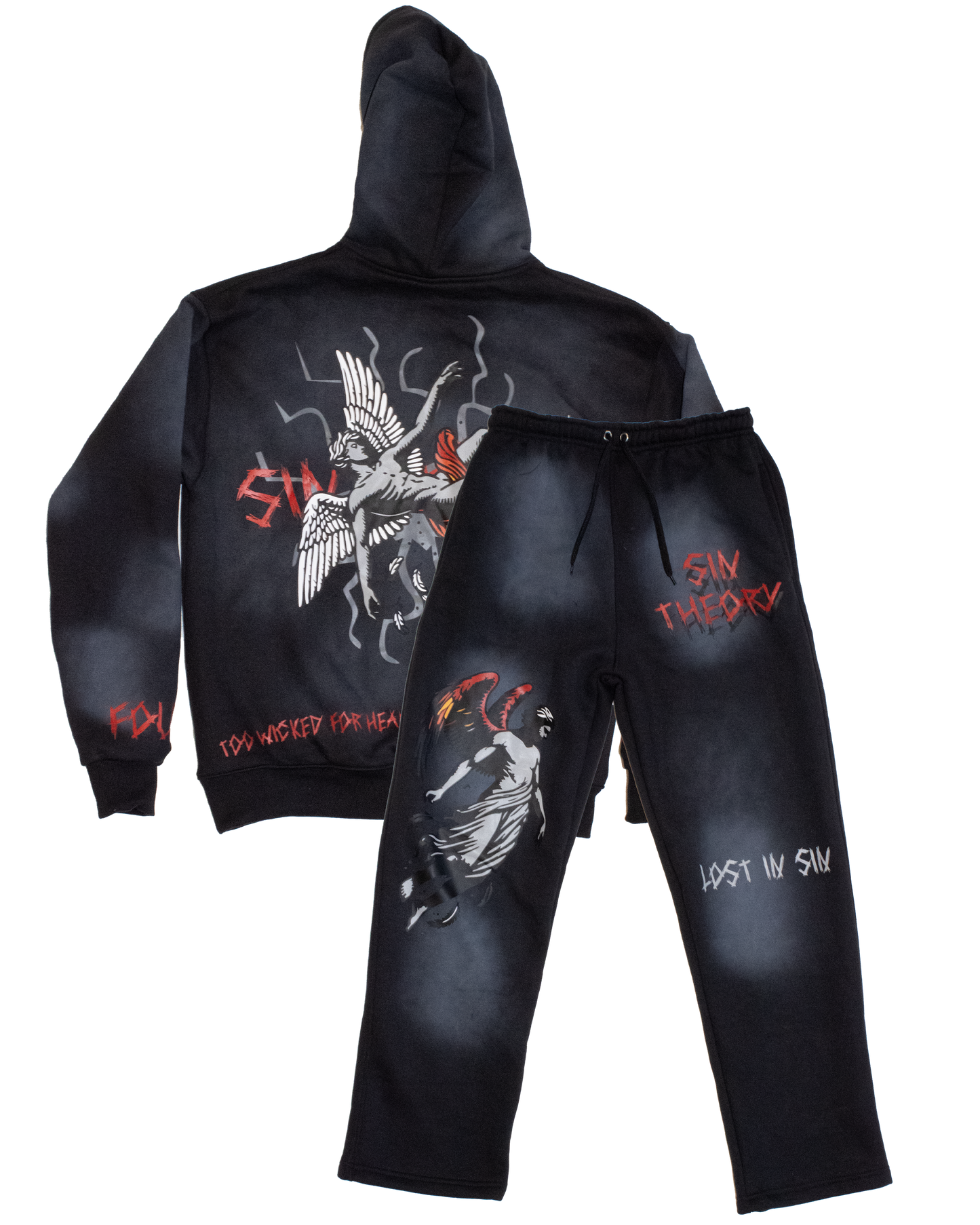 SINTHEORY "Heavens Reject" Sweatsuit